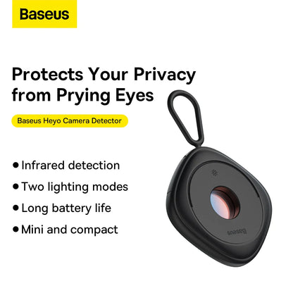 🔒 Baseus™ PrivacyGuard Camera Detector – Protect Yourself Anywhere